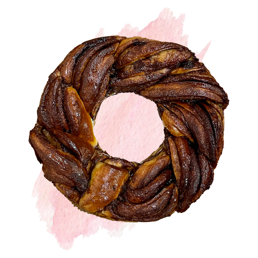 Cinnamon Babka Wreath