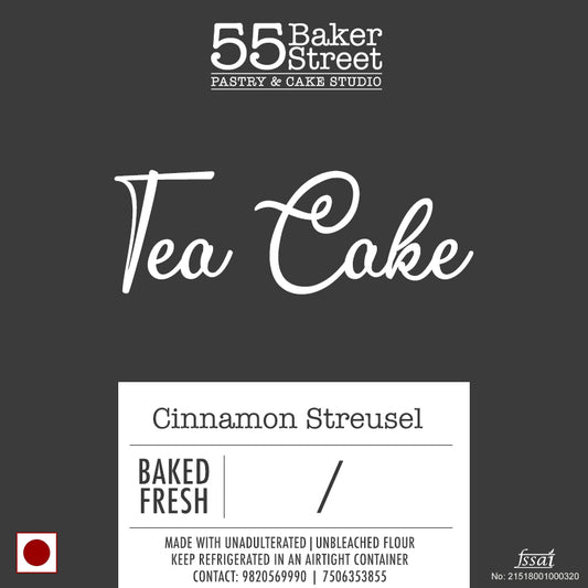 Cinnamon Streusel Tea Cake