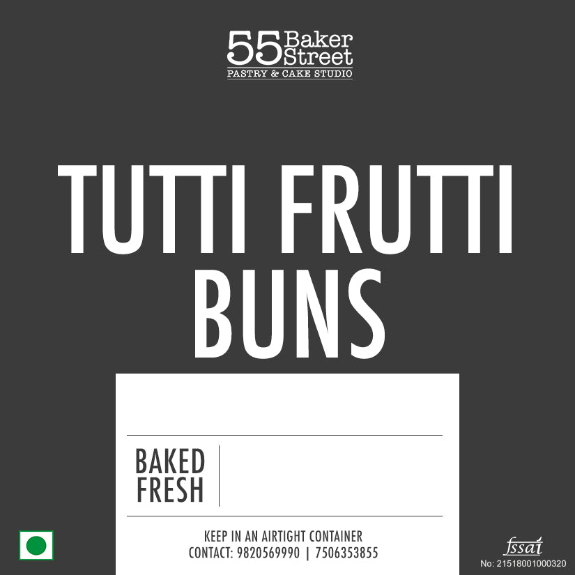 Tutti Frutti Buns